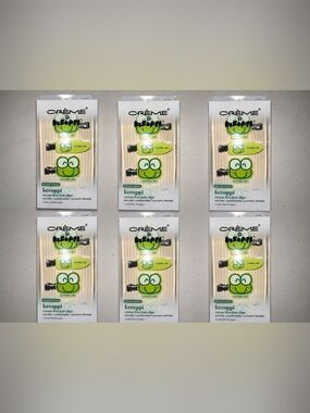 6- The Crème Shop Hair Clips X Keroppi - Hair Clips - Wrinkle Free, Comfortable,